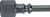 Midland Metal 28687 Lincoln Interchange Plug, 1/4 in FIP, Steel