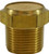 Midland Metal 300002 Breather Vent, 1/4 in Nominal, MPT, Brass
