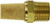 Midland Metal 300028 Muffler, 1 in Nominal, MPT, Bronze