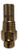Midland Metal 87023 Compressor Tank Check Valve, 1/2 x 1/2 in Nominal, MPT x FPT, Brass Body, Import