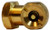 Midland Metal 46600 Live Air Hex Ball Foot Chuck, 1/4 in, FIP