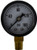 Midland Metal 80504 Pneumatic Pressure Gauge, 1-1/2 in Dial, 0 to 100 psi Measuring Range, 1/8 in Connection