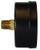 Midland Metal 80516 Pneumatic Pressure Gauge, 1-1/2 in Dial, 0 to 200 psi Measuring Range, 1/8 in Connection