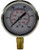 Midland Metal 80100 Pneumatic Pressure Gauge, 2-1/2 in Dial, 0 to 1000 psi Measuring Range, +/-1.5 % Accuracy