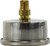 Midland Metal 80201 Pneumatic Pressure Gauge, 2-1/2 in Dial, 0 to 15 psi Measuring Range, +/-1.5 % Accuracy