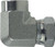 Midland Metal 150222 90 deg Union Swivel Elbow, 1/8 in FIP x 1/8 in FNPSM, Steel