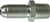 Midland Metal 27061616 Bulkhead Connector, 1 in 37 deg JIC Flared x 1 in MPT, Steel