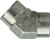 Midland Metal 55058 45 deg Elbow, 1/2 in Female Pipe x 1/2 in Female Pipe, Steel