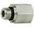 Midland Metal 6405O2424 Straight Adapter, 1-7/8 in Male ORB x 1-1/2 in FNPT, Steel