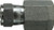 Midland Metal 6506106 Swivel Nut Adapter, 7/8 in JIC Threaded x 3/8 in FPT, Steel
