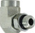Midland Metal 6815NWO66 Female O-Ring to Male O-Ring Elbow, Steel SAE O-Ring Fittings, 9/16-18x9/16-18 Forbxmorb 90 El, Hydraulics