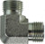 Midland Metal FS250044 90 deg Elbow, 1/4 in Male ORFS x 1/4 in Male ORFS, Steel