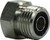 Midland Metal FSO24084 Plug, 1/4 in ORFS x 9/16 in ORFS, Steel