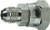 Midland Metal 74258 Coupling, 1/2 in BSPP x 1/2 in BSPP, Steel