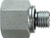 Midland Metal 7045816 Adapter, 1/2 in FIP x M16 Male Metric, Steel