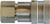 Midland Metal FF Series FF12F Flush Face Coupler, 1/2 in FNPT x 1/2 in FNPT, Steel
