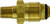 1/4 MPT POL SOFT NOSE WITH BRASS WHEEL - 34073