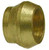 Midland Metal 18028 Plug, 1/4 in Compression, Brass