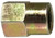 Midland Metal 36340 Adapter, 1/4-28 x 1/8-27 Thread, FPT x NPTF Thread, 1/2 in Hex, Steel, 0.65 in OAL