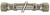 Midland Metal 922060 3/8 COMP x 3/8 COMP, Lead-Free Supply Connectors, Lf Stainless 3/8 Comp x 3/8 Comp x 60, Plumbing Accessories