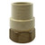Midland Metal 35404LF Adapter, 3/4 in CPVC x 3/4 in FIP, Brass