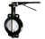 Midland Metal 9650L8 Butterfly Valve, 8 in Nominal, Flangeless, Ductile Iron Body
