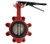 Midland Metal 9660L4 Butterfly Valve, 4 in Nominal, Ductile Iron Body