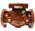 Midland Metal 962010UL Swing Check Valve with Outside L/W, 10 in Nominal, Flanged, Ductile Iron Body