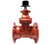 Midland Metal 9600MJ3 Resilient Seated Gate Valve, 3 in Nominal, MJ x MJ, 300 psi Pressure