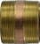 Midland Metal 40213 Seamless Pipe Nipple, 3 in MPT x 3 in MPT, 12 in, Brass
