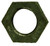 Midland Metal 64706 Hex Locknut, 1-1/4 in Nominal, Iron, Galvanized