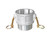 Buchanan Rubber CGB-200-A1 Cam and Groove Coupler, 2 in Type B x 2 in MNPT, Aluminum