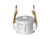 Buchanan Rubber CDC-250-A1 Type DC Dust Cap, 2-1/2 in FPT, Aluminum