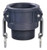 Buchanan Rubber CGB-300-PP Cam and Groove Coupler, 3 in Type B x 3 in MNPT, Polypropylene