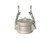 Buchanan Rubber CDC-400-SS1 Cam and Groove Dust Cap, 4 in Type DC, Stainless Steel
