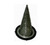 Buchanan Rubber SCR-400-SS304 Round Bottom Hole Cone Strainer, 4 in, Stainless Steel