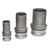 Buchanan Rubber CGE-150CR-A1 Cam and Groove Crimplok Adapter, 1-1/2 in Type E x 1-1/2 in Hose Shank, Aluminum