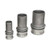 Buchanan Rubber CGE-200CR-A1 Cam and Groove Crimplok Adapter, 2 in Type E x 2 in Hose Shank, Aluminum