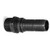 Buchanan Rubber GJM-075CR-SP Crimplok High Pressure Stem, 3/4 in MIP x 3/4 in Barb, Iron, Black