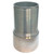 Buchanan Rubber CNSC-400CR-SP Crimplok Combination Nipple, 4 in Hose Barbed x 4 in Square Cut, Steel