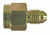 Midland Metal 240665 JIC Reducer/Expander, Straights Steel 37 Degree JIC Flare, -06 FJIC x -05 MJIC, Hydraulics