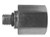 Midland Metal 6410O3216 Reducer/Expander, 2-1/2 in Male ORB x 1-5/16 in Female ORB, Steel