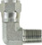 Midland Metal 65012424 90 deg Swivel Elbow, 1-7/8 in Female JIC x 1-1/2 in MPT, Steel