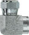 Midland Metal 650386 Swivel Nut Elbow, 1/2 in JIC Tube x 3/8 in FPT, Steel