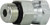Midland Metal 6900O46 Straight Swivel Adapter, 1/4 in Male ORB x 3/8 in FNPSM, Steel