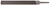 Alfa Tools F65257 12" Smooth Mill Blunt File