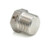 Midland Metal SS5406-P-08 Hex Pipe Plug, Pipe Fittings, 316 1/2 Npt Hex Pipe Plug, Stainless Steel Adapters