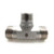 Stainless Adapters SS5600-04-04-04 Tee, 1/4 in MNPT x 1/4 in MNPT x 1/4 in MNPT, Stainless Steel