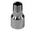Stainless Adapters 43 Series SS43-04-04MP Crimp Hose Straight Rigid Adapter, 1/4 in Hose x 1/4 in MNPT, Stainless Steel
