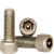 #10-24 x 5/8" Socket Head Cap Screws Tamper-Resistant, 18-8 Stainless Steel, Full Thread, Coarse (UNC), Qty 100